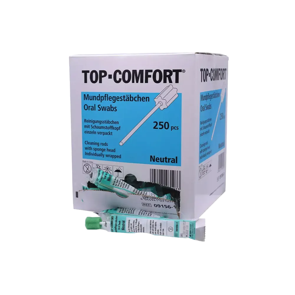 Munnsvampar (oral swabs) - grænir (án bragðefna)