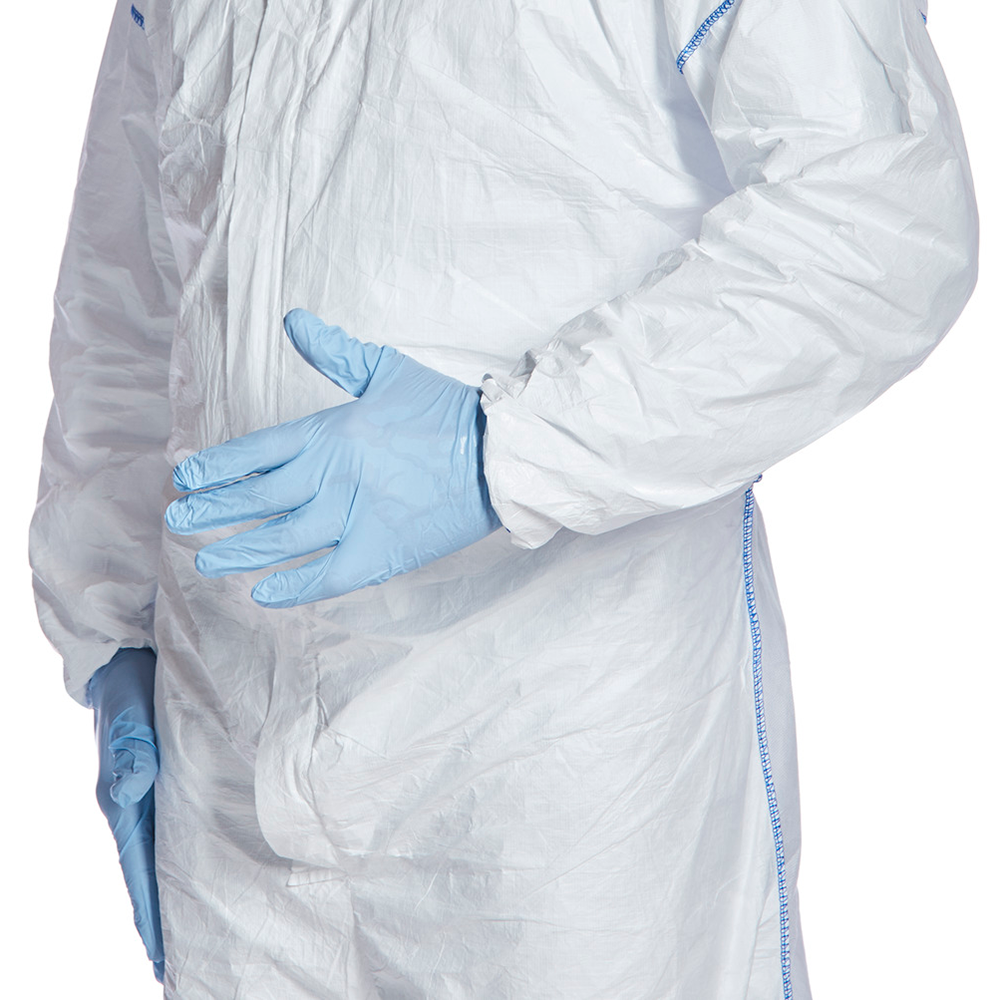 Tyvek® 400 DualFinish – Hlífðargalli með hettu og öndunareiginleikum
