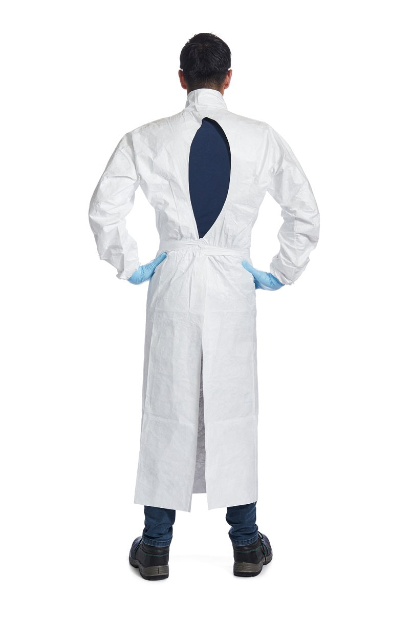 DuPont™ Tyvek® IsoClean® – Chemo Gown with Knit Cuffs (Non-Sterile) – GMP Grade C/D