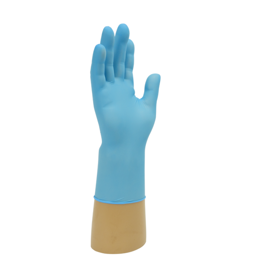 GD21 Bláir Einnota Sterkir Nítril Hanskar (5.0g)