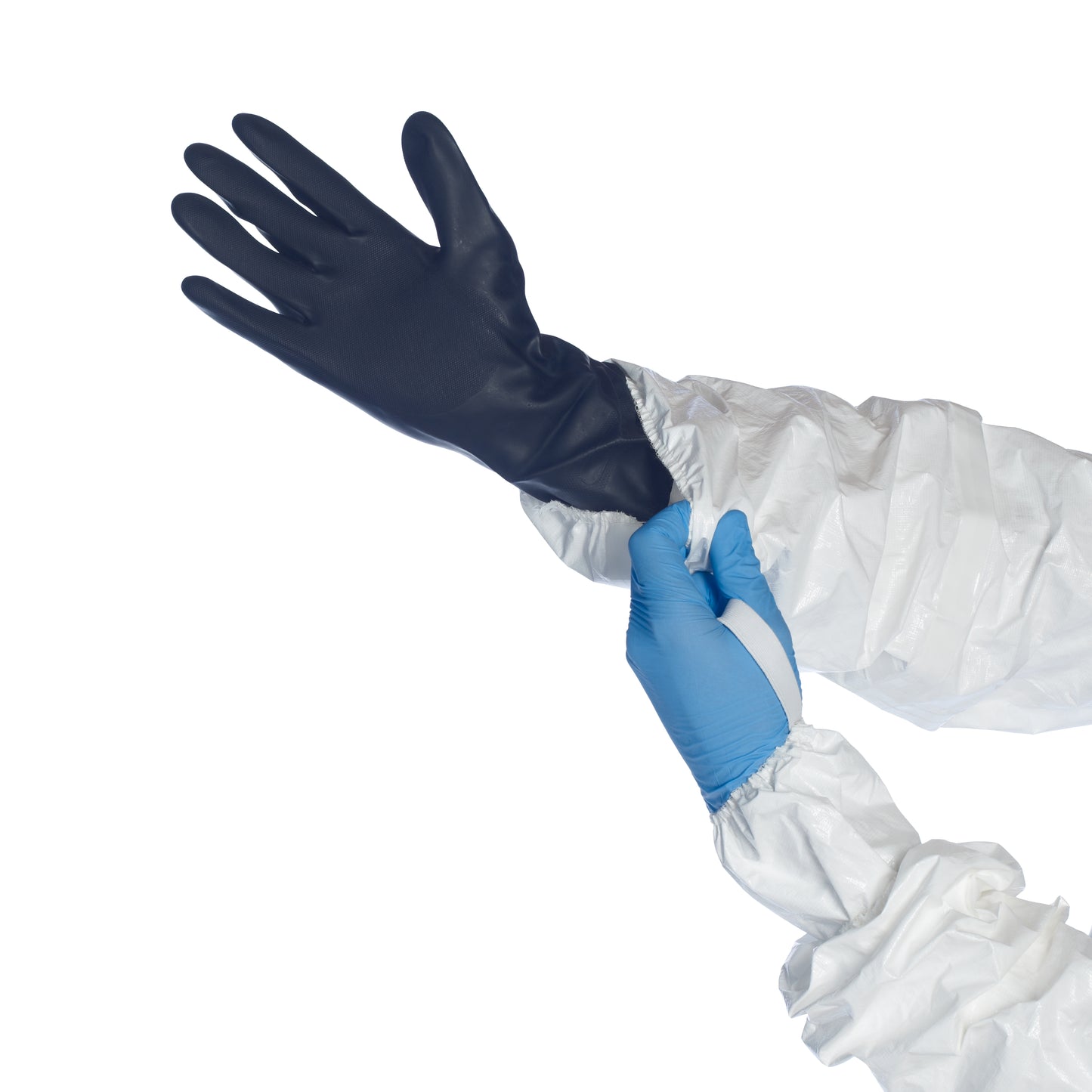 Tychem® 4000 S hlífðargalli með hettu & sokkum – Model SLCHZ5TWH16