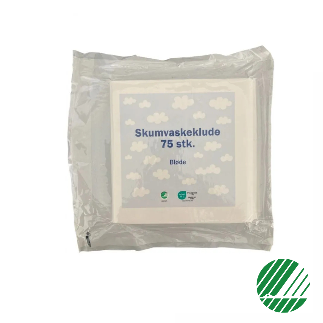 Svampar einnota 19x19cm - 75stk