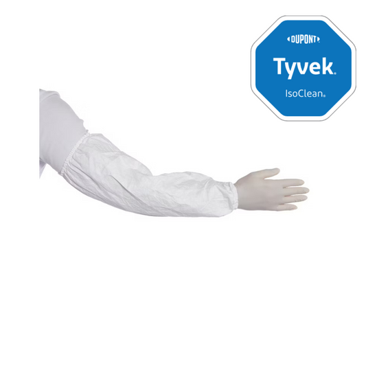 DuPont™ Tyvek® IsoClean® – Sterile Cleanroom Sleeve Protector – GMP Grade A/B