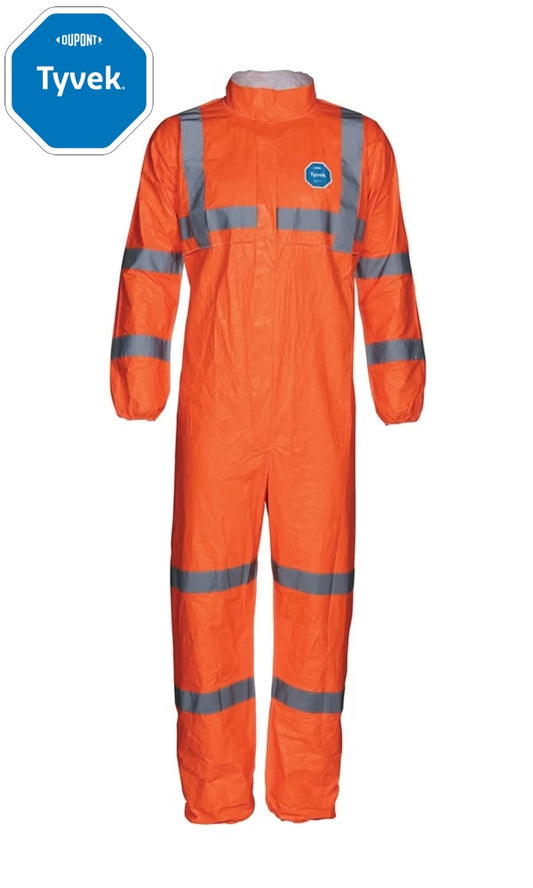 Tyvek® 500 HV – Endurskins hlífðargalli með háum sýnileika og öflugri vernd