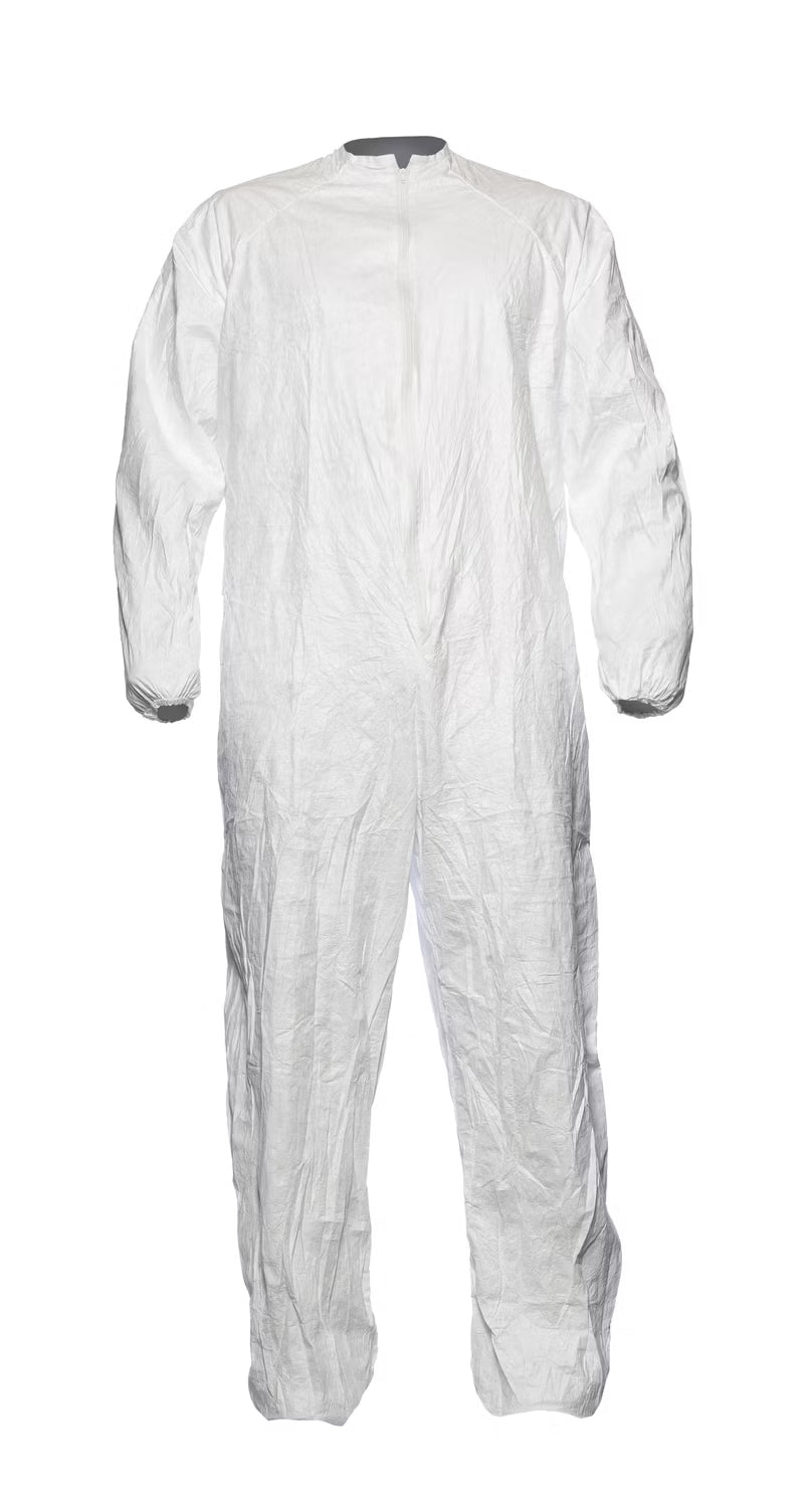 DuPont™ Tyvek® IsoClean® TS – Sterile Cleanroom Coverall with Collar (No Hood) – GMP Grade A/B
