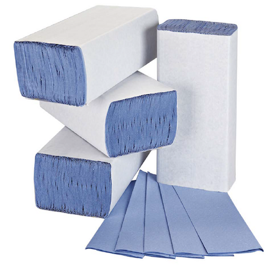 Miðaþurrkur 1 laga, C-fold, 31 x 22cm