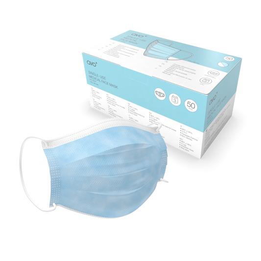 AVO+ Type IIR - Bláar 50/box grímur