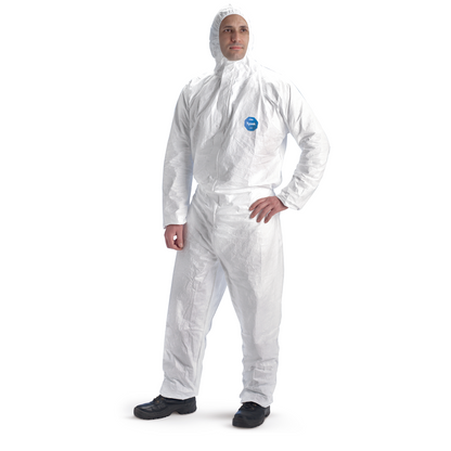 Tyvek® 400 Dual – Hlífðargalli með hettu og öndunareiginleikum