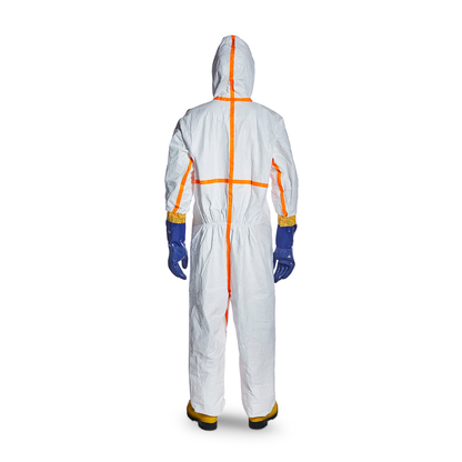 Tyvek® 800 J – Hlífðargalli með hettu og teipuðum saumum