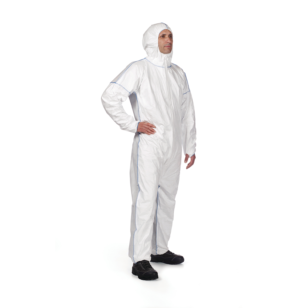Tyvek® 400 DualFinish – Hlífðargalli með hettu og öndunareiginleikum