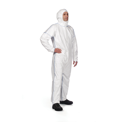 Tyvek® 400 DualFinish – Hlífðargalli með hettu og öndunareiginleikum