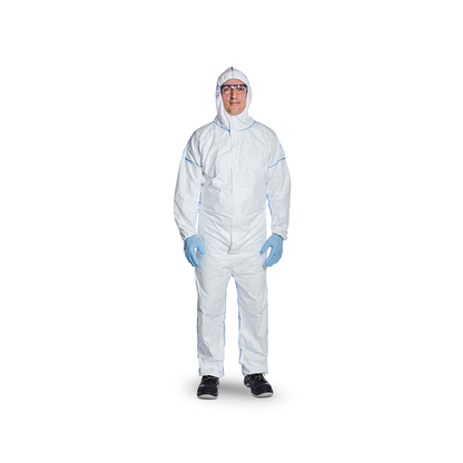 Tyvek® 400 DualFinish – Hlífðargalli með hettu og öndunareiginleikum