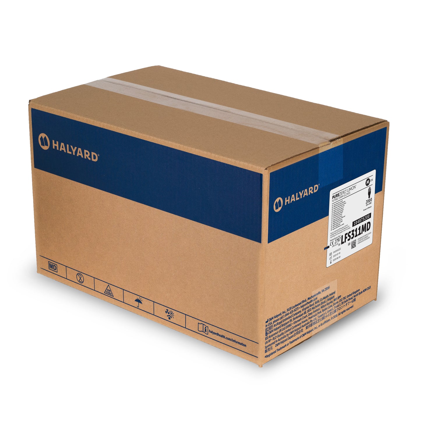 HALYARD PUREZERO LIMON Nitríl Hanskar 200 stk – Fentanýl Vottaðir