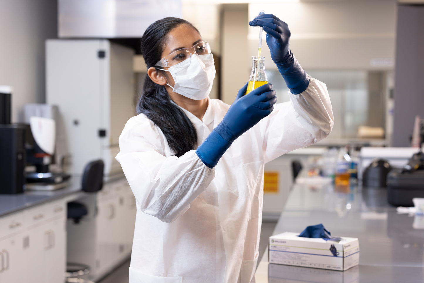 HALYARD PUREZERO MARIN-XTRA 30,5 cm Nitríl Hanskar 50 stk – Fentanýl Vottaðir