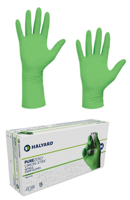 HALYARD PUREZERO LIMON Nitríl Hanskar 200 stk – Fentanýl Vottaðir