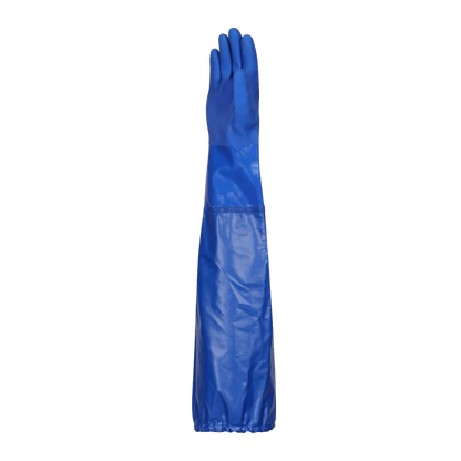 CH102 PVC Hanskar 62cm – Extra langir, olíuþolnir og með öflugu gripi