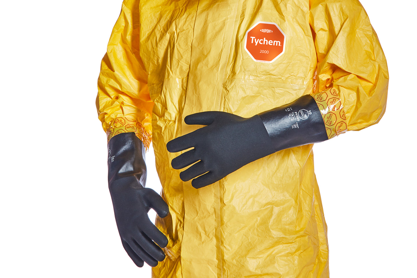 Tychem® 2000 C hlífðargalli með hettu & sokkum – Model CHA5TYL16