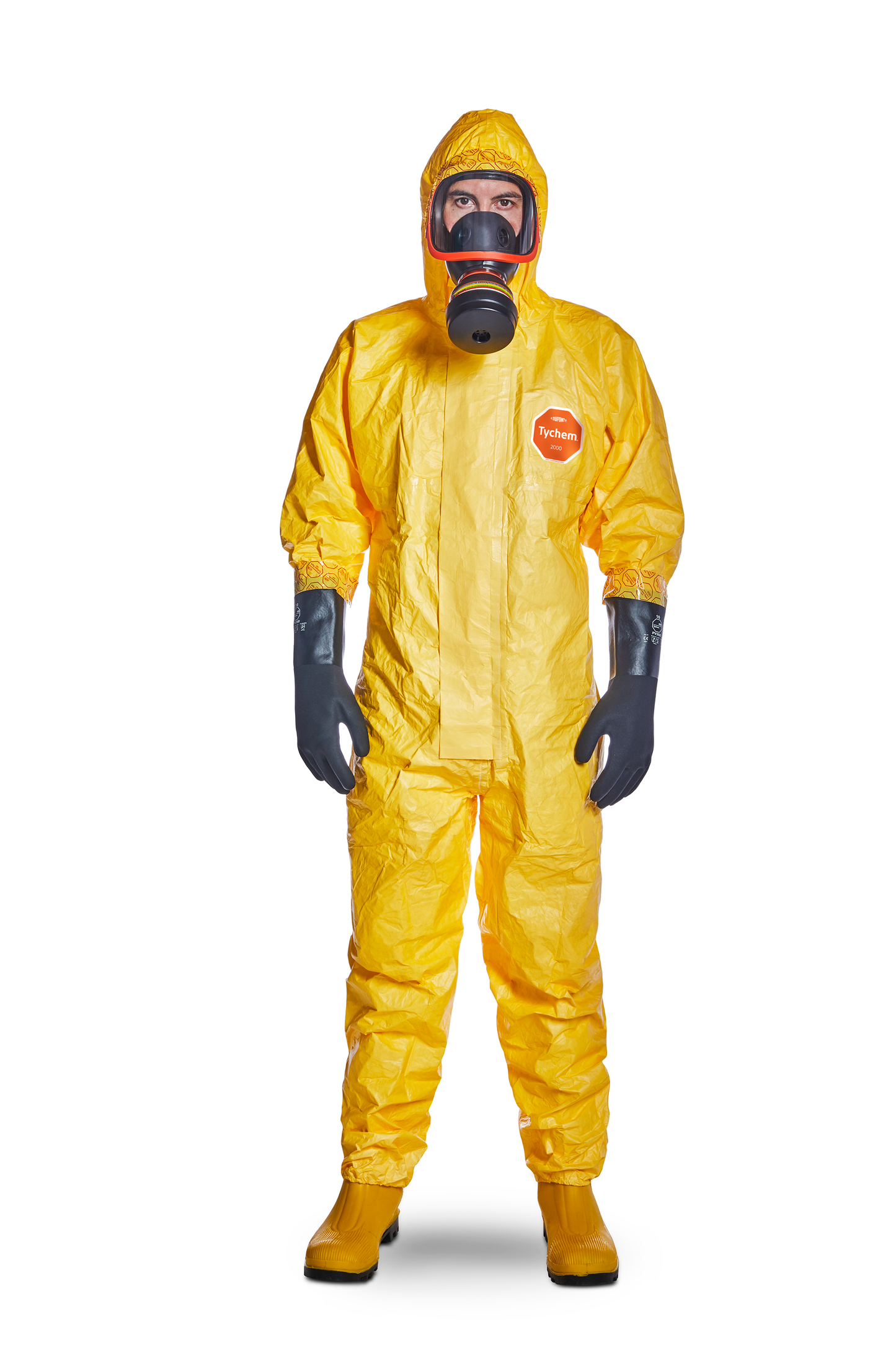 Tychem® 2000 C hlífðargalli með hettu – Model CHA5TYL00