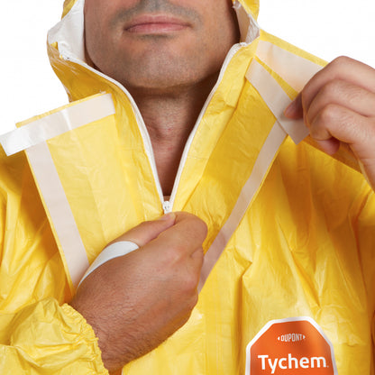Tychem® 2000 C hlífðargalli með hettu & sokkum – Model CHA5TYL16