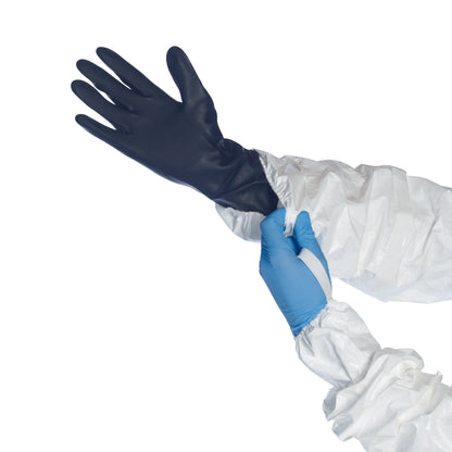 Tychem® 4000 S hlífðargalli með hettu & sokkum – Model SLCHZ5TWH16