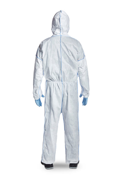 Tyvek® 400 DualFinish – Hlífðargalli með hettu og öndunareiginleikum