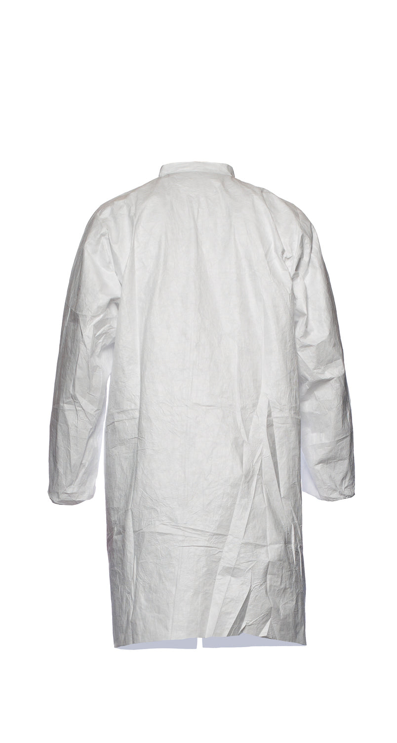 Tyvek® 500 Labcoat – Hlífðarsloppur & Gestasloppur með rennilás og vösum