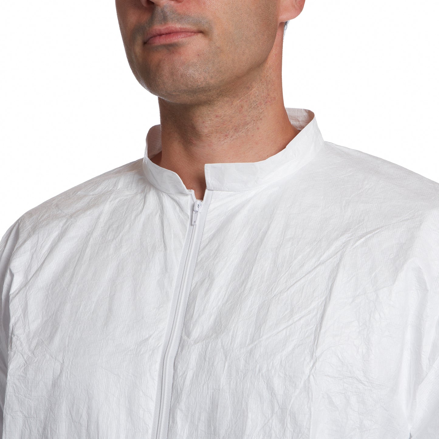 Tyvek® 500 Labcoat – Hlífðarsloppur & Gestasloppur með rennilás og vösum