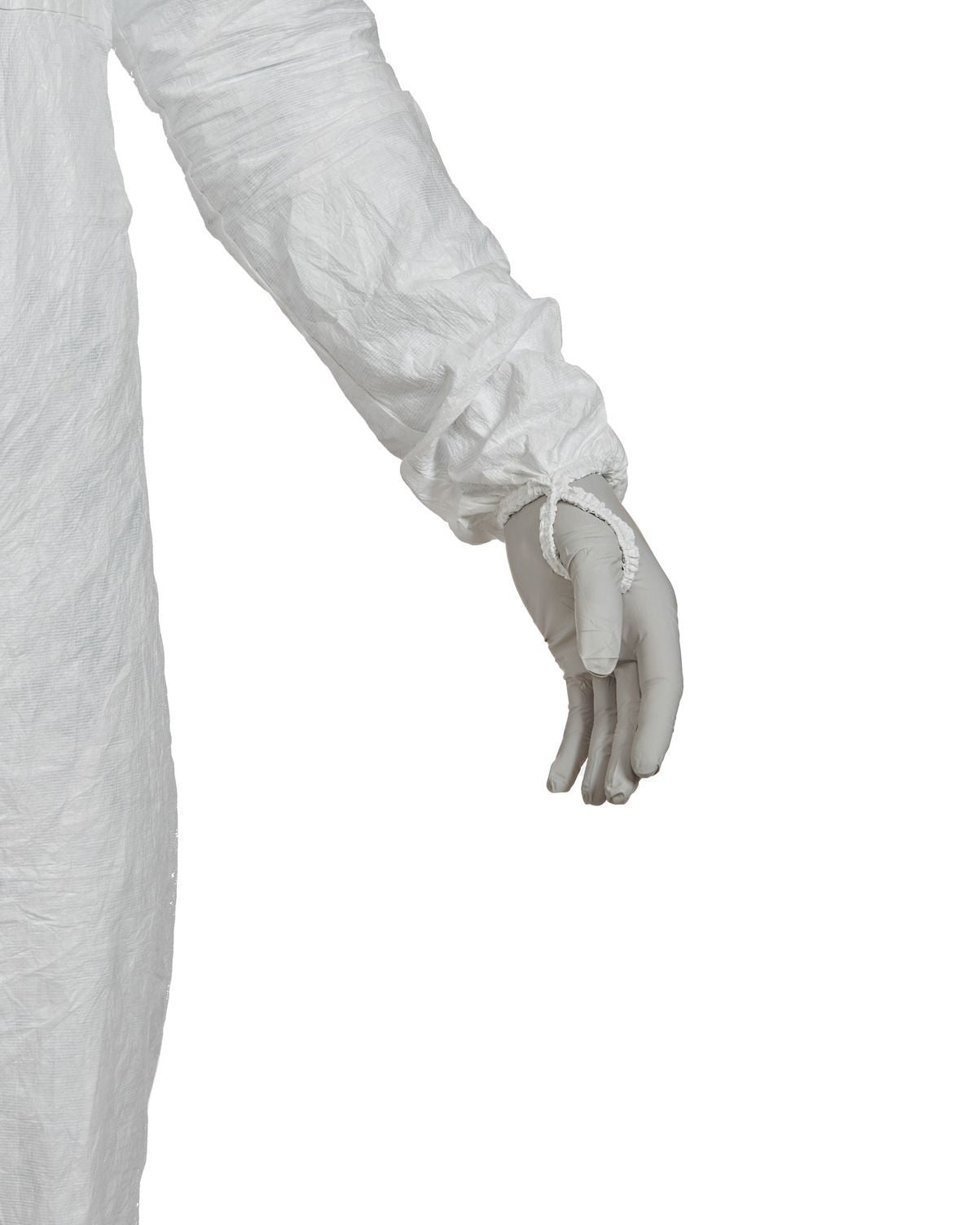 Tyvek® IsoClean® – Sterile Cleanroom Coverall with Hood and Attached Overboots – GMP Grade A/B