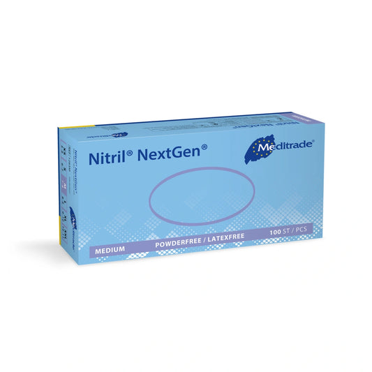 Nitril NextGen – Einnota hanskar (bláir) 100 stk