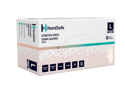 ph HandSafe Einnota Vínyl Skoðunarhanskar HS 100stk - GN63